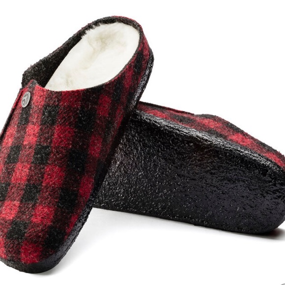 buffalo plaid birkenstock